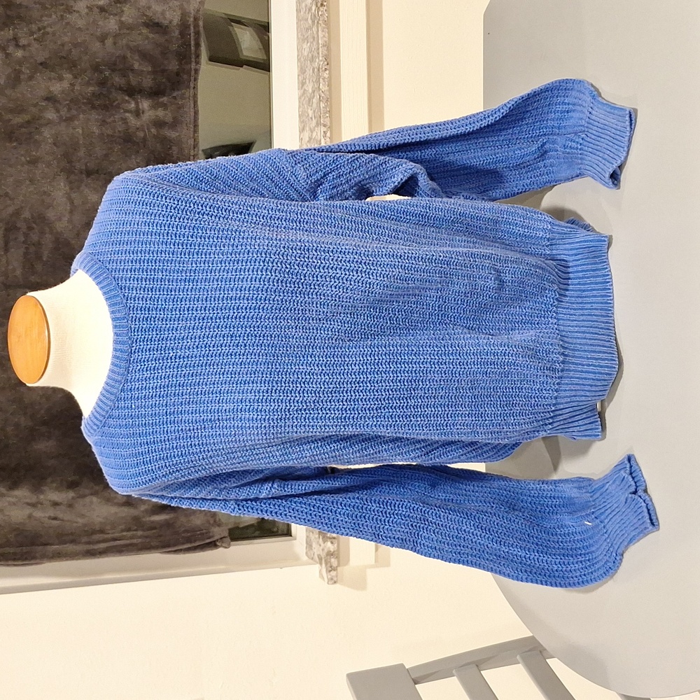 Blue sweater